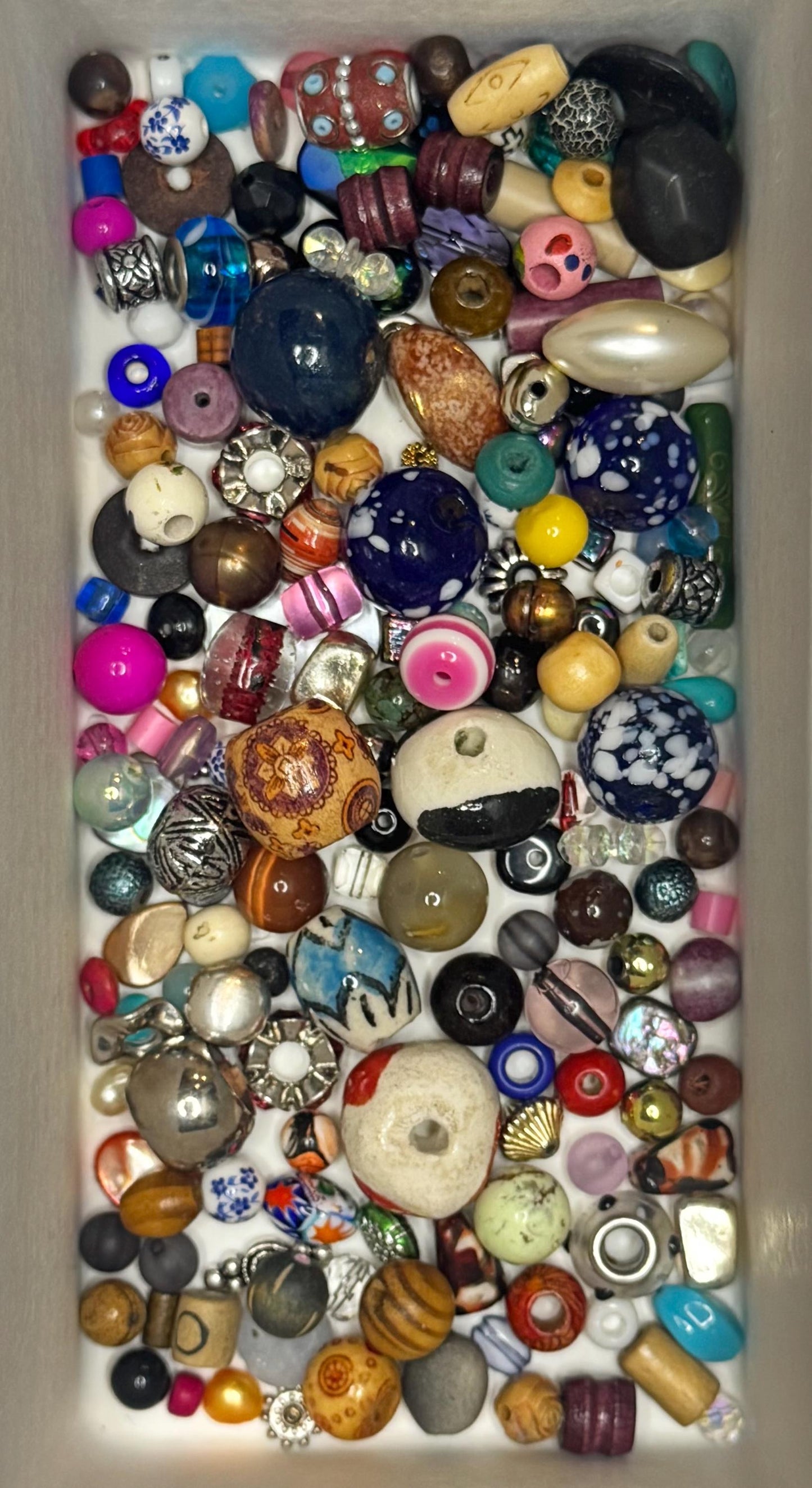 Assorted Beads, 2 oz - Jewelry Making Supply Grab Bag