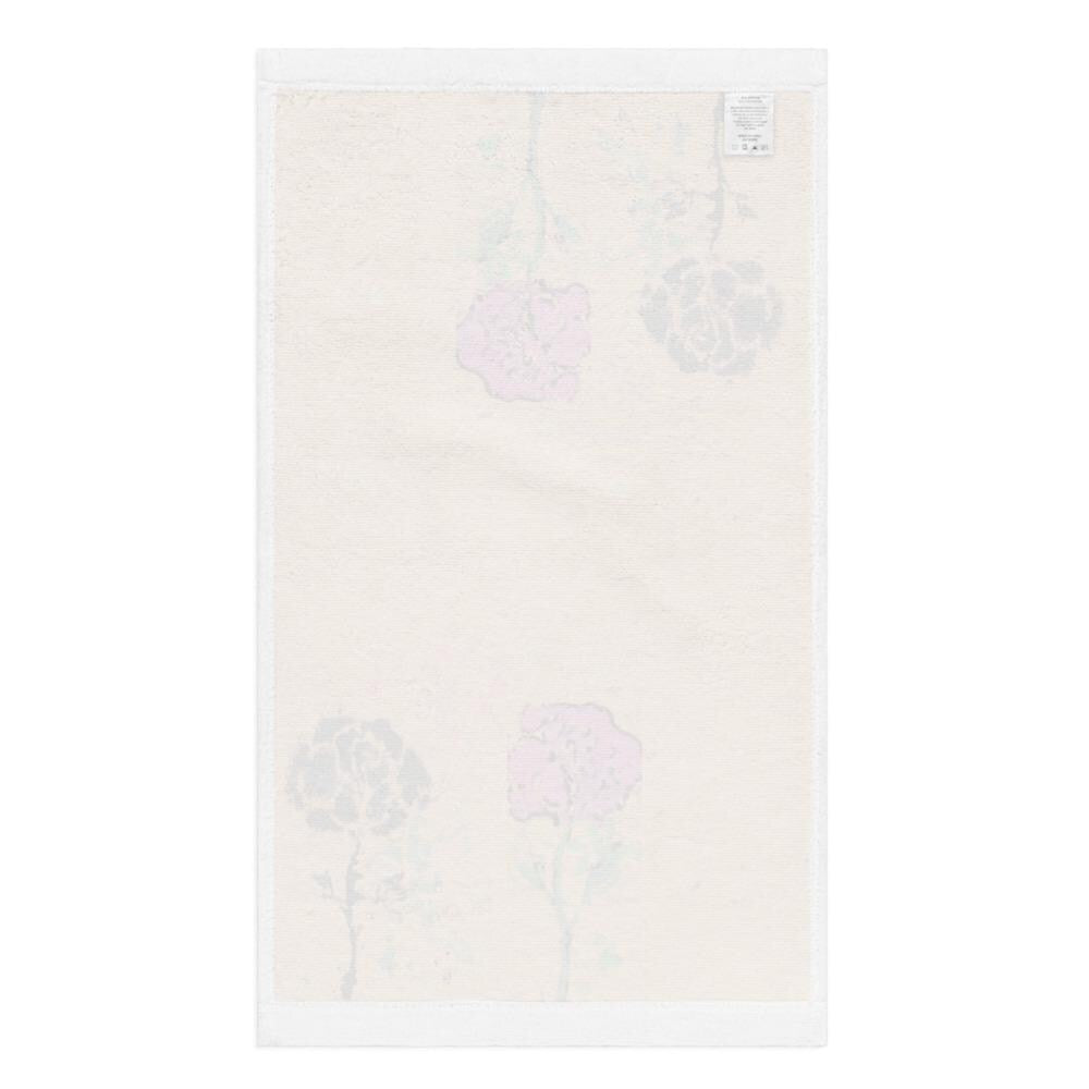 Floral Kitchen Towel – Pink Black Flower Paper Texture Print Tea Towel